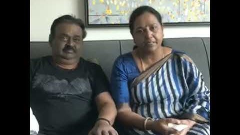 Vijaykanth with his wife Crying For kalaignar Death vijaykanth crying viral video meme Template