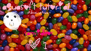 Aquasoft Tutorial (1)