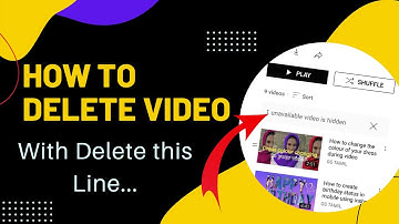 How to delete a video from youtube channel in tamil,youtube video delete செய்வது எப்படி?