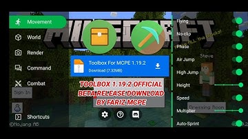 TOOLBOX FOR MCPE 1.19.2 OFFICIAL BETA RELEASE
