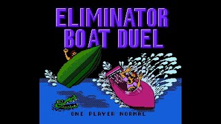 Полное прохождение Дуэль на катерах на выбывание (Eliminator Boat Duel) nes