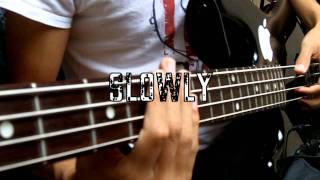 How to play "Don't Stop The Party" by The Black Eyed Peas on Bass (HD)