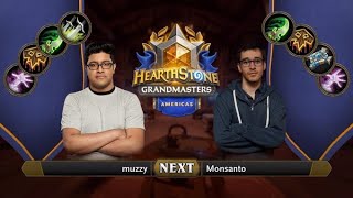 muzzy vs Monsanto | 2021 Hearthstone Grandmasters Americas | Decider | Season 2 | Week 3