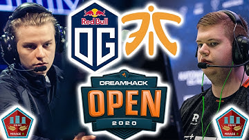 OG vs Fnatic - DreamHack Open Fall 2020 Group A decider match * Mirage