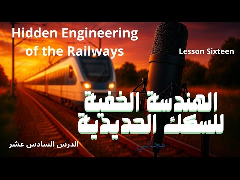 الهندسة الخفية للسكك الحديدية      السكك الحديدية بودكاست هندسي