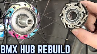 How To Rebuild Profile/BMX Hubs & Drivers | COMPLETE REBUILD