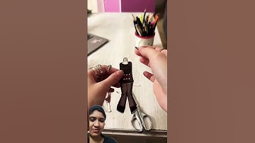 Thumbnail of Turning myself into a hanging paper doll #diy #art