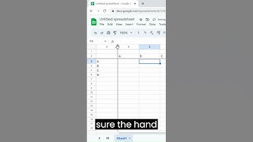 How to freeze columns and rows on #googlesheets: Easiest way to freeze rows and columns #shorts