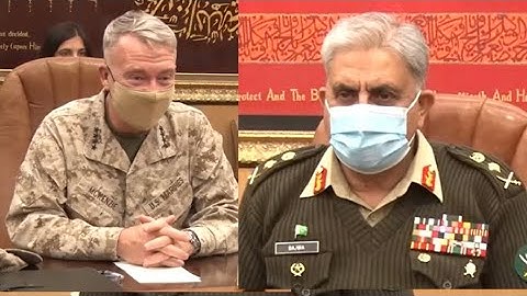 Gen Kenneth F. Mc Kenzie Jr, Incoming Commander US CENTCOM, called on Gen Bajwa Today