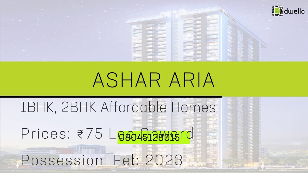 Ashar Aria in Thane, Thane by Ashar | Dwello