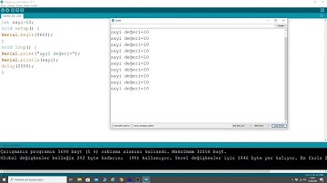 Arduino Dersleri #6 Seri Haberleşme