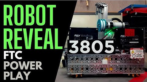 POWER PLAY ROBOT REVEAL - 3805 Atomic Robotics
