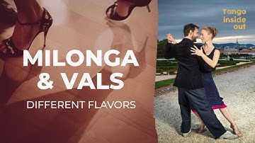 Milonga & Vals | Same Structures filled with different Flavours | Parallel Giro, Doubles & more