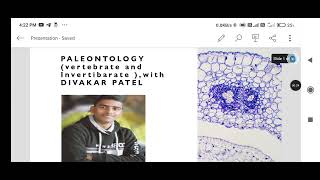 lecture 1:introduction to paleontology