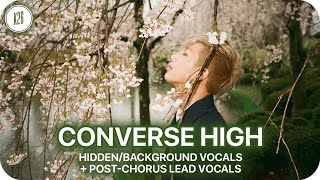 Bts 방탄소년단 Converse High Hidden Vocals Visualization Post-Chorus Leads