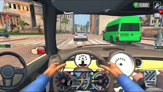 Mini Cooper S Uber Car City Driver 🚖👨🏻‍✈️ Android Games - Taxi Sim 2023 Evolution Gameplay screenshot 5