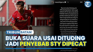 DIGERUDUK NETIZEN! Mees Hilgers Buka Suara setelah Dituding Jadi Penyebab STY Dipecat