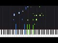 Romantic Flight - How to Train Your Dragon [Piano Tutorial] (Synthesia) // Jonathan Morris