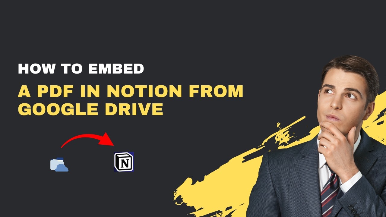 How to Embed a PDF in Notion from Google Drive – 2026 Live Preview ...