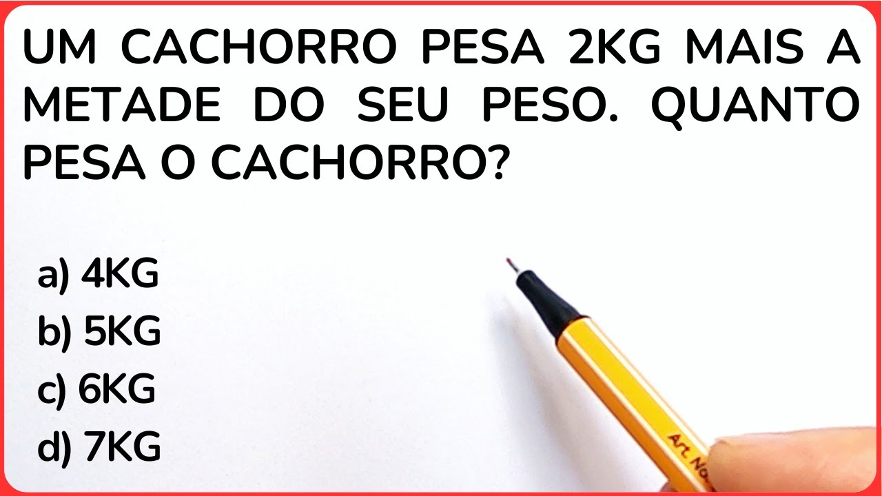 🚀3 QUESTÕES DE RACIOCÍNIO LÓGICO PARA DESTRAVAR SEU CÉREBRO