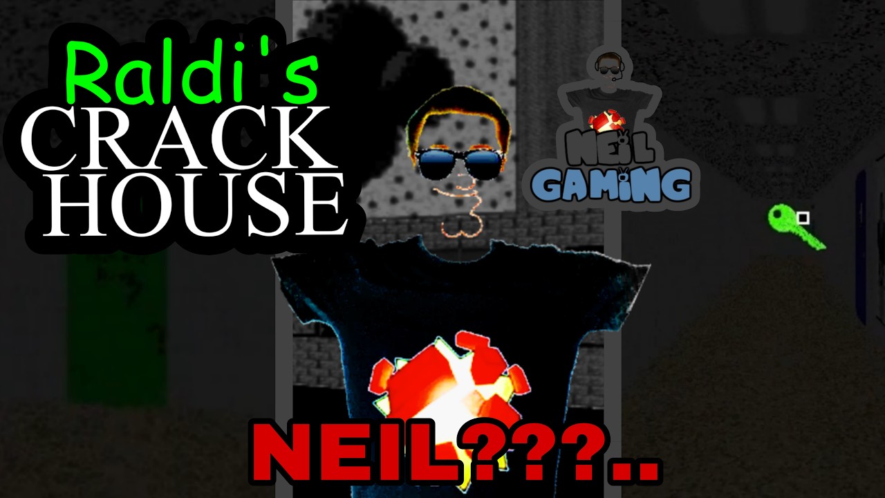 Neil сошел с ума | Raldi's Crack House | Baldi's basics - YouTube