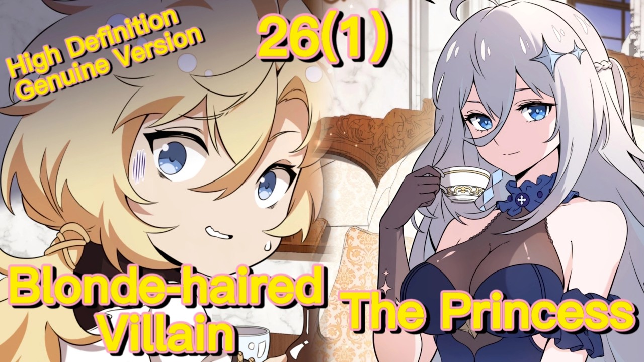 The Yellow-Haired Villain in the Female Main Character's Novel Wants