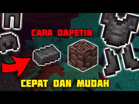 Cara Cepat dan Mudah mendapatkan Netherite dan Ancient Debris