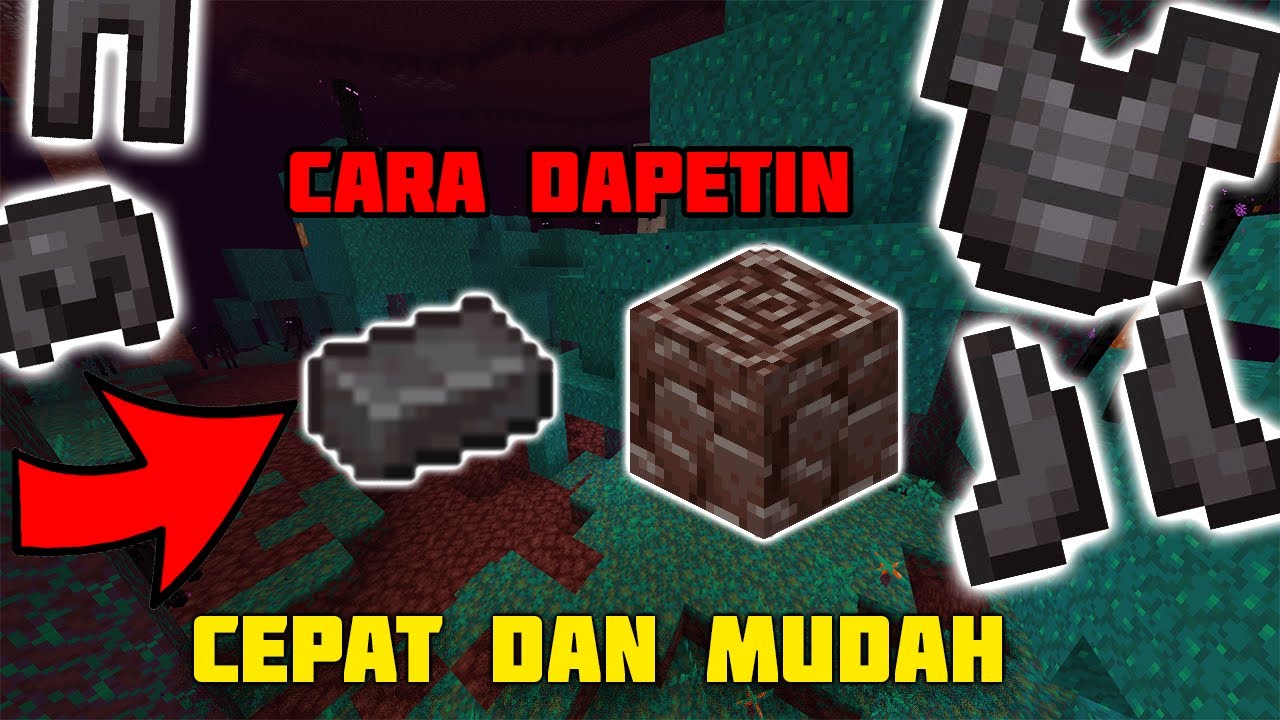 Cara Cepat Dan Mudah Mendapatkan Netherite Dan Ancient Debris Youtube Cara Cepat Dan Mudah Mendapatkan Netherite Dan Ancient Debris Youtube