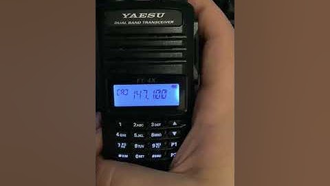 Using a repeater on the Yaesu FT-4X. The information I was missing.