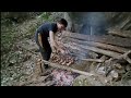 Drying And Preserving Food, Survival Instinct, Wilderness Alone | Bảo quản thức ăn (ep51)