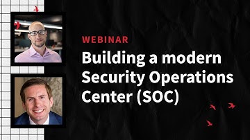 Building a modern security operations center | Red Canary
