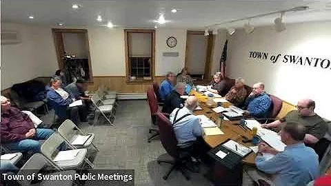 Swanton Selectboard Meeting 11-4-25
