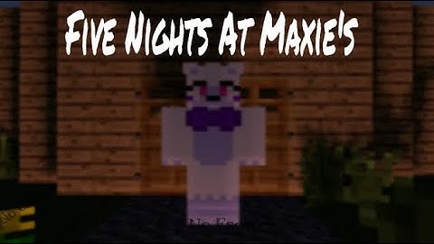 Minecraft PE: Five Nights At Maxie’s Horror Map Gameplay