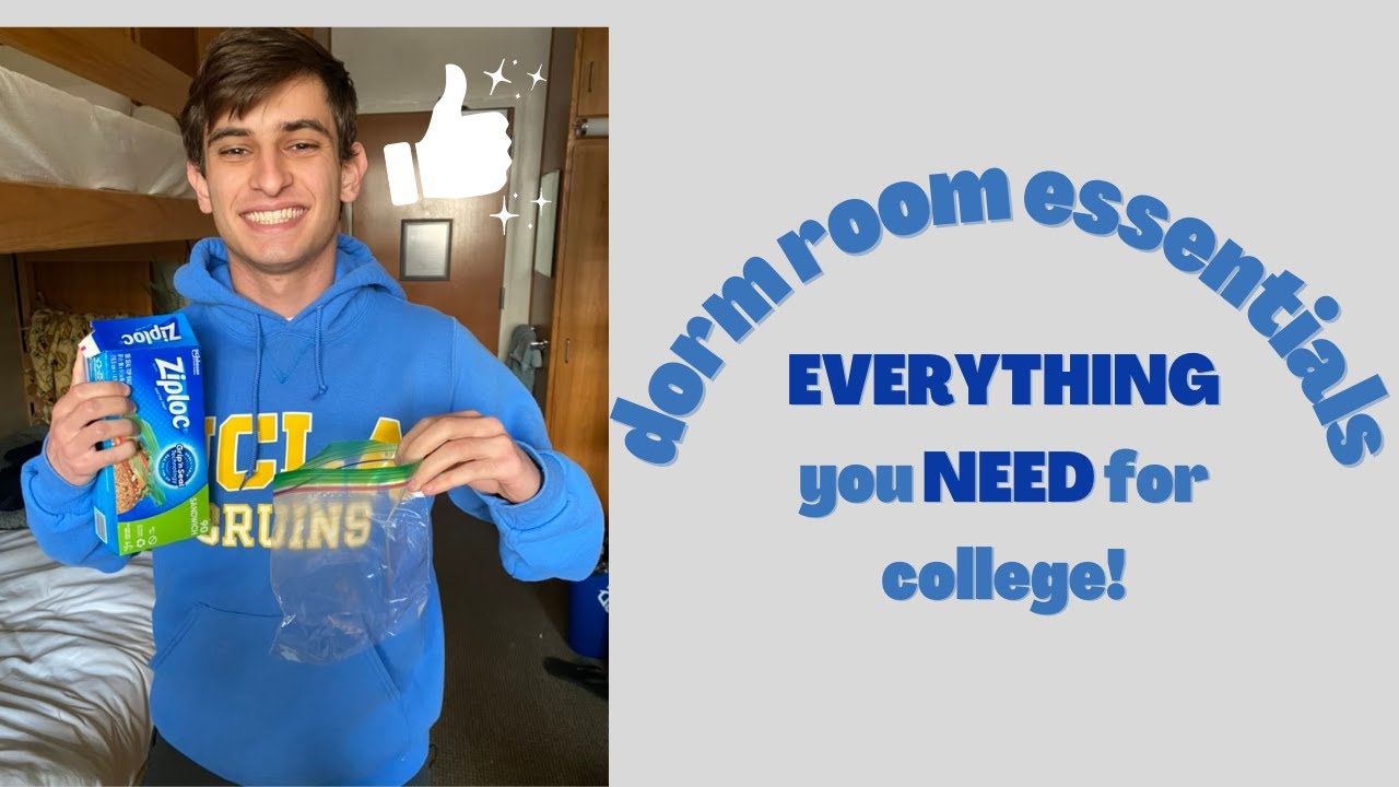 WHAT TO PACK FOR COLLEGE ultimate list of dorm room essentials YouTube