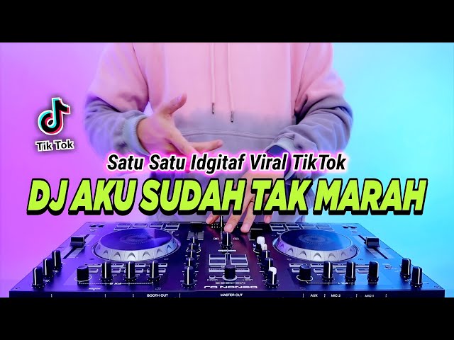 DJ AKU SUDAH TAK MARAH WALAU MASIH TERINGAT - SATU SATU IDGITAF REMIX FULL BASS TIKTOK TERBARU 2023 class=