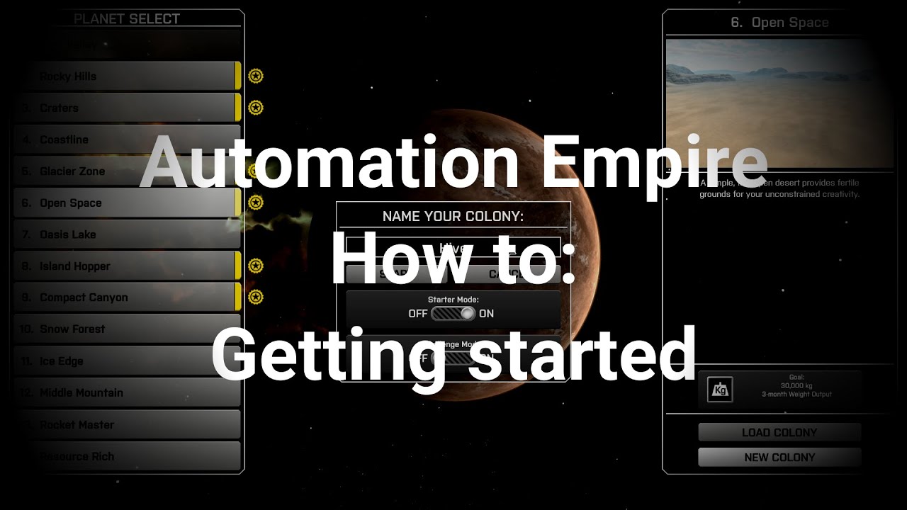 Automation Empire Tutorial #1 Getting started, Refiner and Factories ...