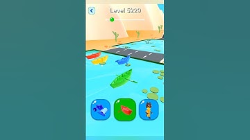 Shape Shifting 2 GAMEPLAY Level No -5229 Walkthrough - New Update Car Racing #Shorts #ShapeShifting