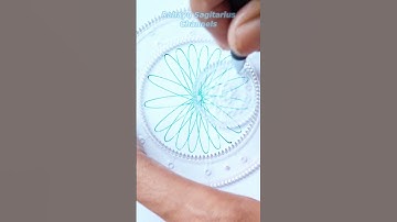 Easy Spirograph art design Part 1 #drawing #art #diy #calligraphy