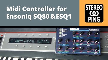 ESQ8 midi controller for Ensoniq ESQ 1 and SQ80