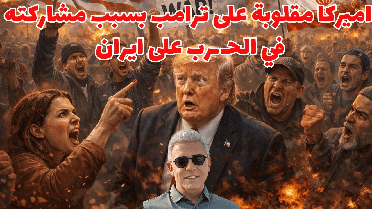 اميركا مقلوبة على ترامب بسبب مشاركته الحـ ـرب على ايران - #معتز_مطر #مع_معتز #قصص_القرآن