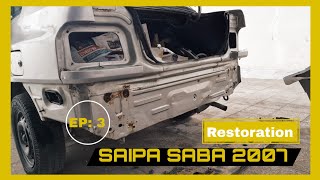 Restoration of Saipa saba | بازسازی پراید صبا قسمت سوم