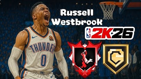 ⚡ RUSSELL WESTBROOK BUILD in NBA 2K26! ⚡ | 6’4 ATHLETIC PLAYMAKER That Dunks on EVERYONE 😤