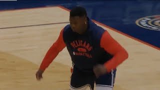 Zion Williamson Is Finally Back Practicing And He Looks Huge300 Pounds