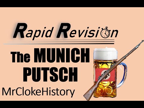 Gcse History Rapid Revision: The Munich Putsch 1923