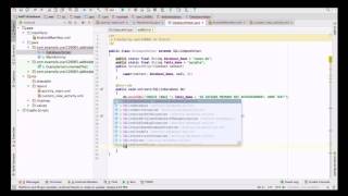 SQLiteDataBase file for Add and Select Query in Android Studio for Beginners-4