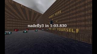 Cube 2 Sauerbraten: nadefly3 in 1:03.830
