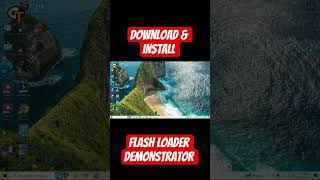 download & install flash Loader Demonstrator