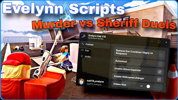 Using the best keyless MVSD Script ever made | Evelynn Scripts | Murder vs Sheriff Duels