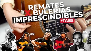 Aprende 5 Remates por BULERÍAS💥 Moraíto| Tomatito| Vicente Amigo| Caño Roto| Diego del Morao 🎸