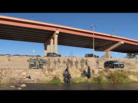 Migrants seek way into US through El Paso as Title 42 remains